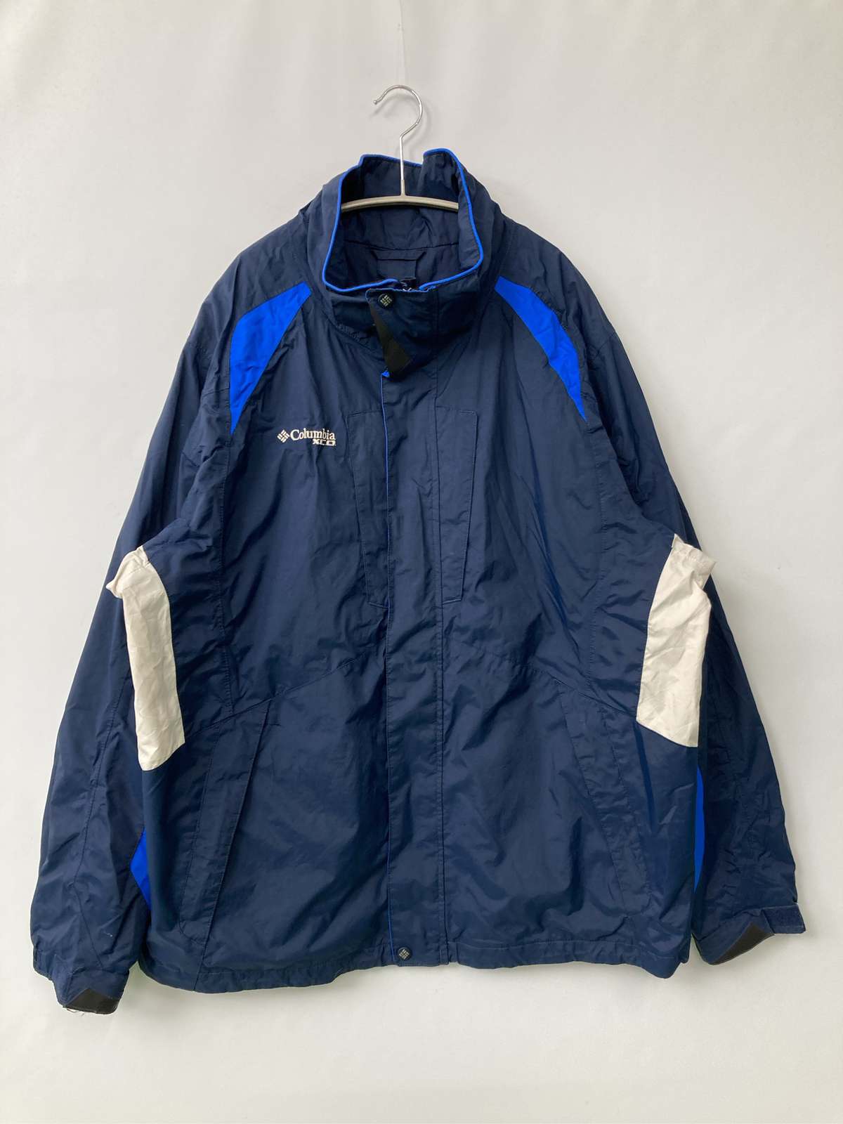 【中古】Columbia コロンビア ジャージ/トラックジャケット L ネイビー メンズ