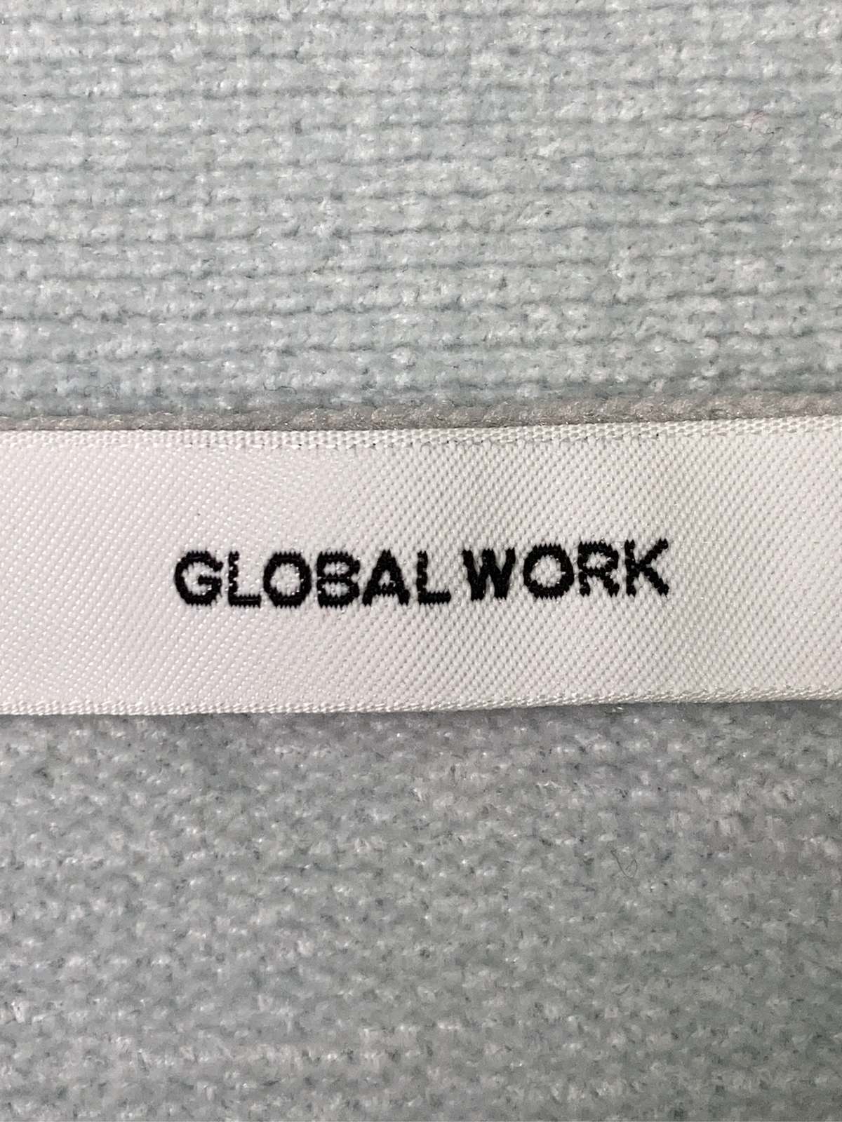【中古】GLOBAL WORK グローバルワーク カーディガン/ボレロ L ブルー 無地 ミドル丈 長袖 レディース ブランド古着 digdig-10081476 digdig 楽天市場店 サンプル画像3