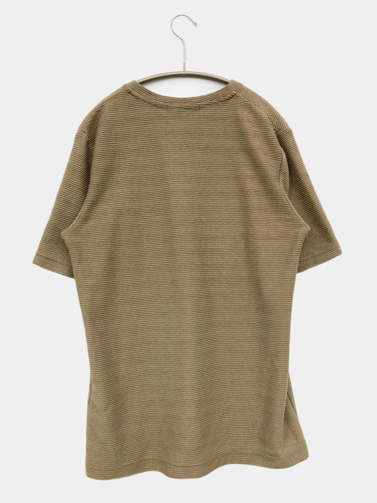 【中古】nano UNIVERSE ナノユニバース Tシャツ/カットソー M ベージュ 無地 ミドル丈 半袖 Vネック レディース digdig-10062667 digdig 楽天市場店 サンプル画像2