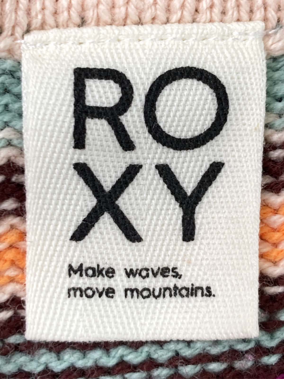 【中古】ROXY ロキシー キャミソール S ボーダー柄 カップなし レディース