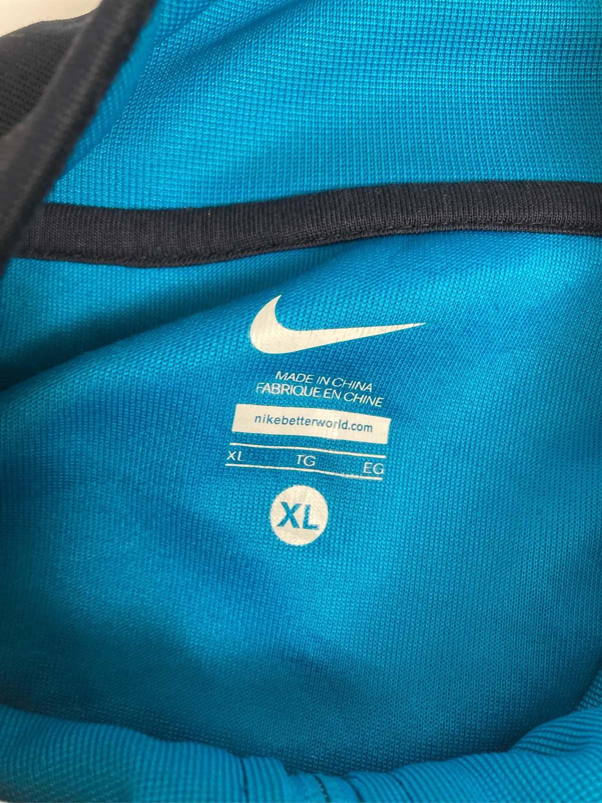 【中古】NIKE ナイキ ジャージ/トラックジャケット XL ブルー メンズ