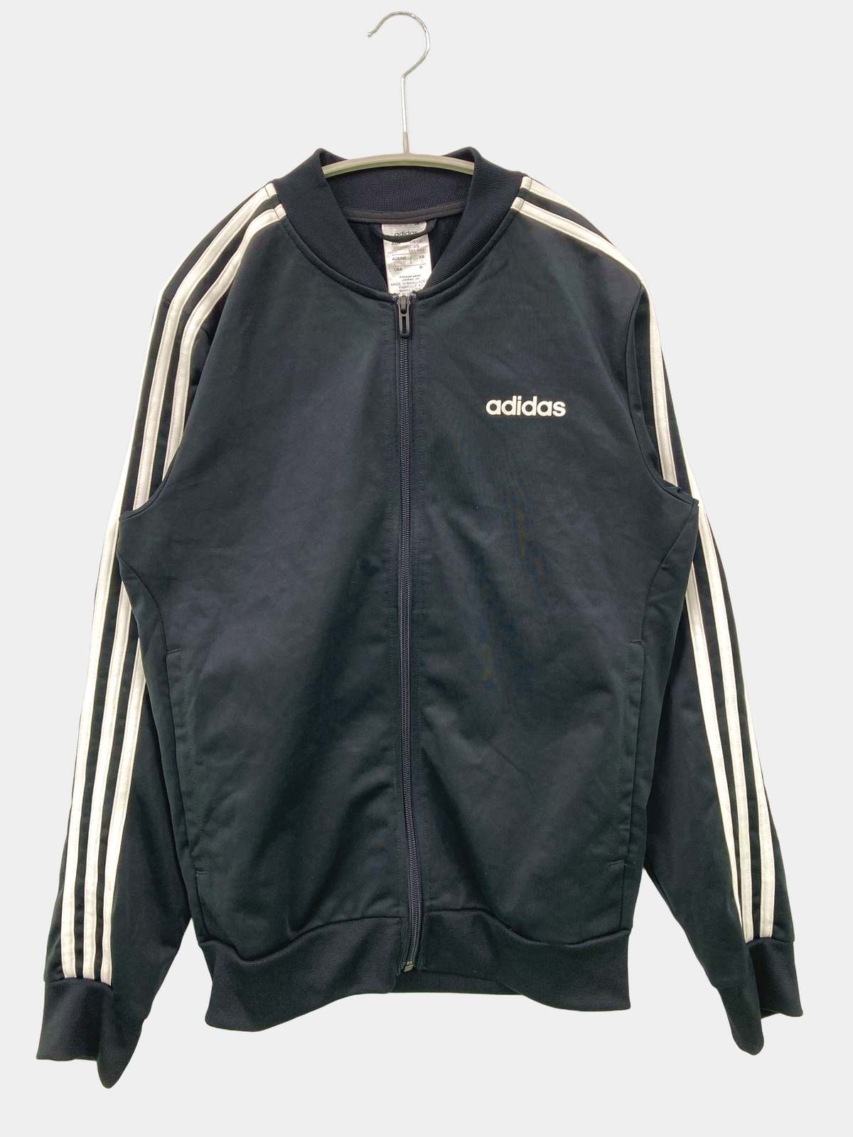 【中古】adidas アディダス ジャージ/トラックジャケット S ブラック メンズ レディース
