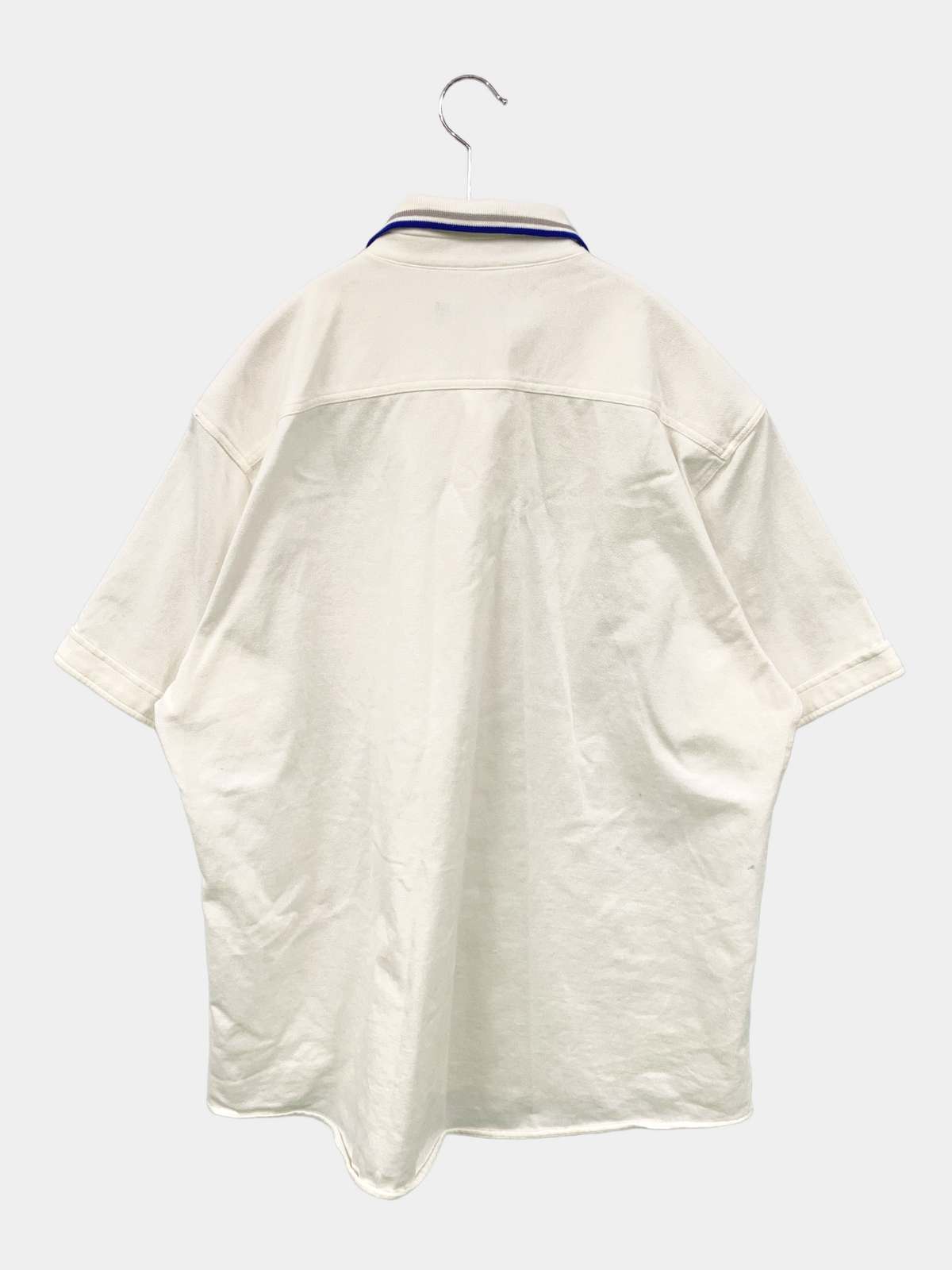 中古 BURBERRY バーバリー シャツ ブラウス 4 ホワイト コットン 無地 ワンポイント ブランドロゴ ライン柄 ミドル digdig-10079807 digdig 楽天市場店 サンプル画像2