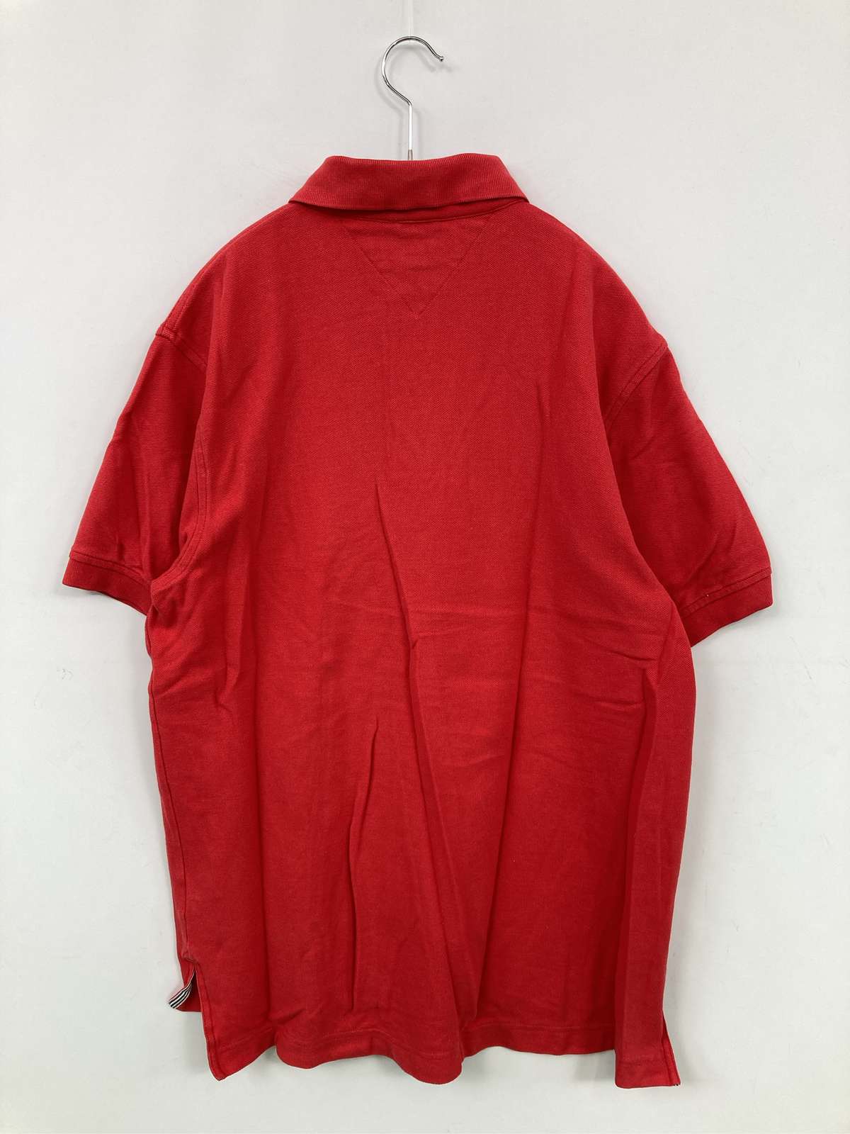 digdig 楽天市場店の【中古】TOMMY HILFIGER トミーヒルフィガー ポロシャツ S/P レッド レディース｜アングル2