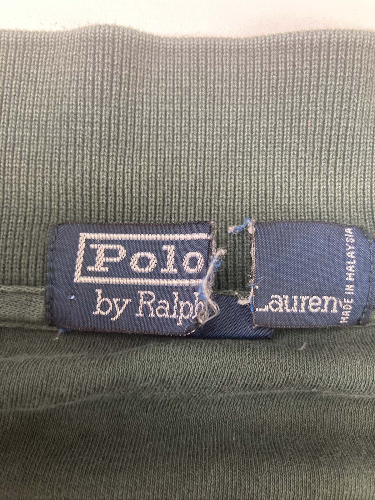 digdig 楽天市場店の【中古】Polo by Ralph Lauren ポロバイラルフローレン ポロシャツ L グリーン メンズ｜アングル3