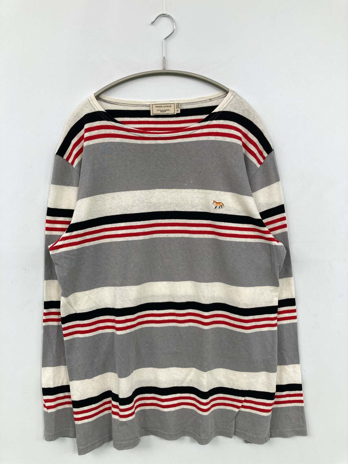 楽天市場】ボーダー 長袖（ブランドメゾン キツネ）（Tシャツ