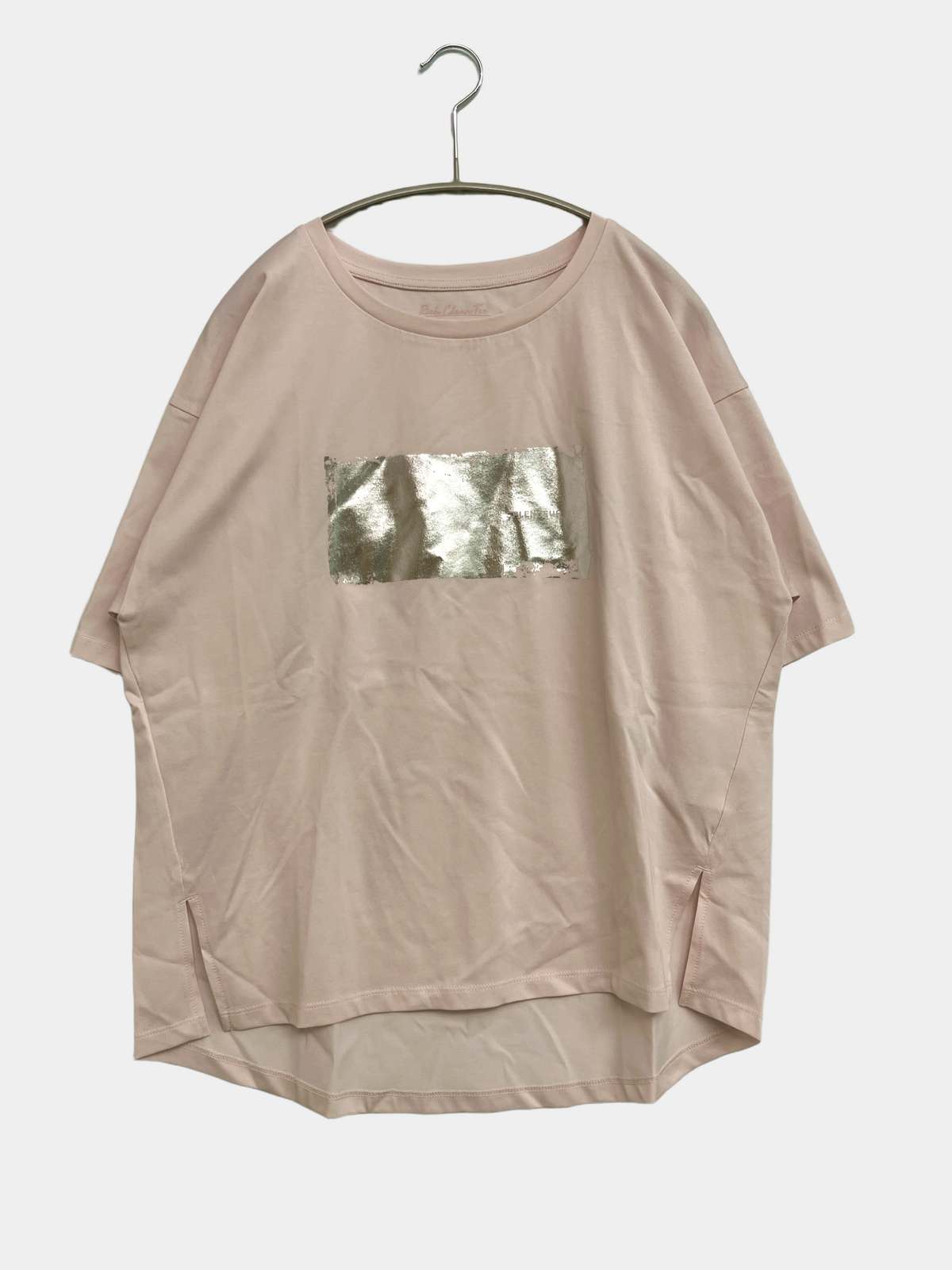 【中古】GLOBAL WORK グローバルワーク Tシャツ/カットソー L ピンク 無地 ワンポイント ミドル丈 半袖 クルーネック(丸首) レディース digdig-10070275 digdig 楽天市場店 パッケージ画像