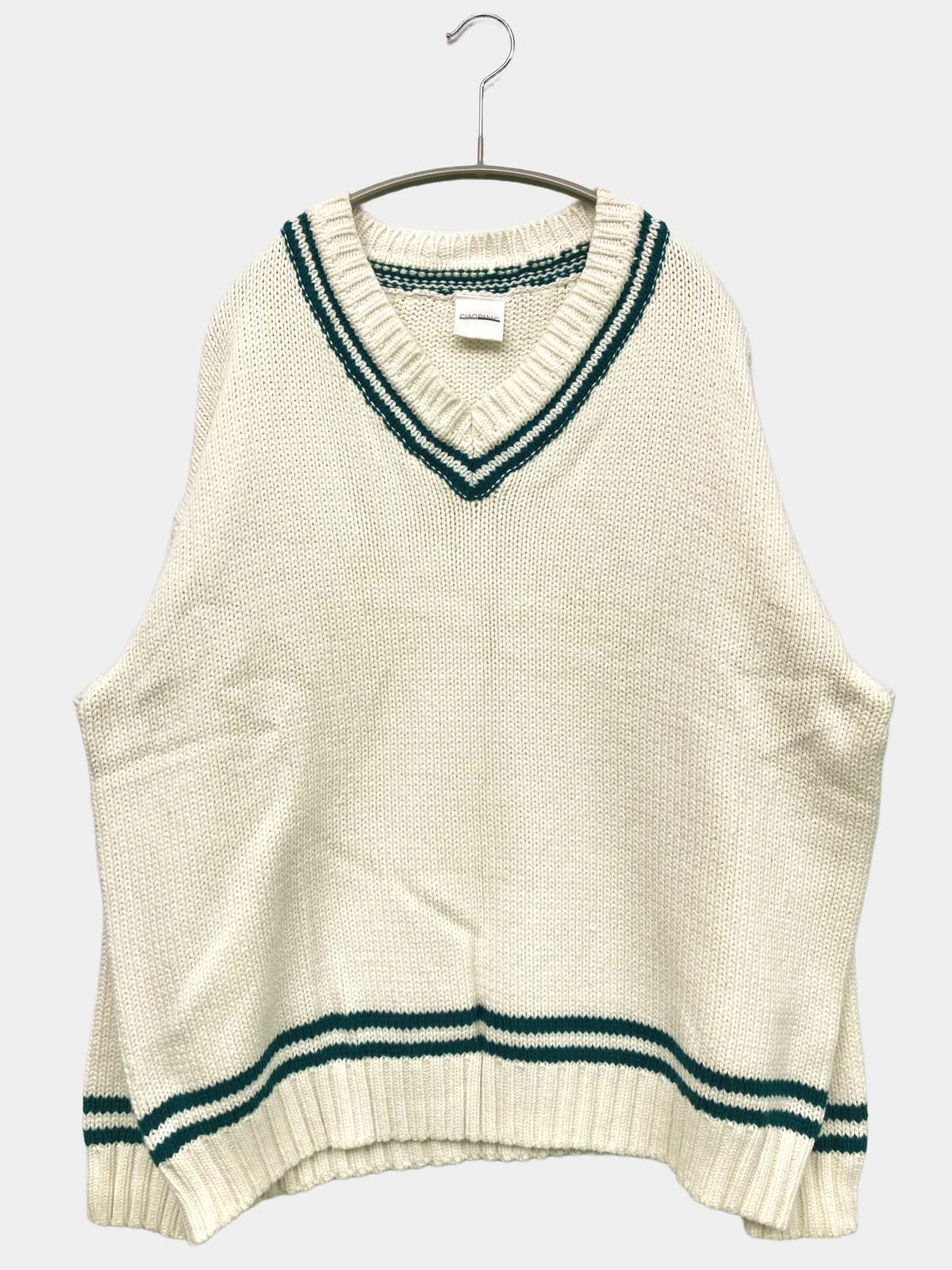 【中古】CIAOPANIC チャオパニック ベスト M アイボリー メンズ