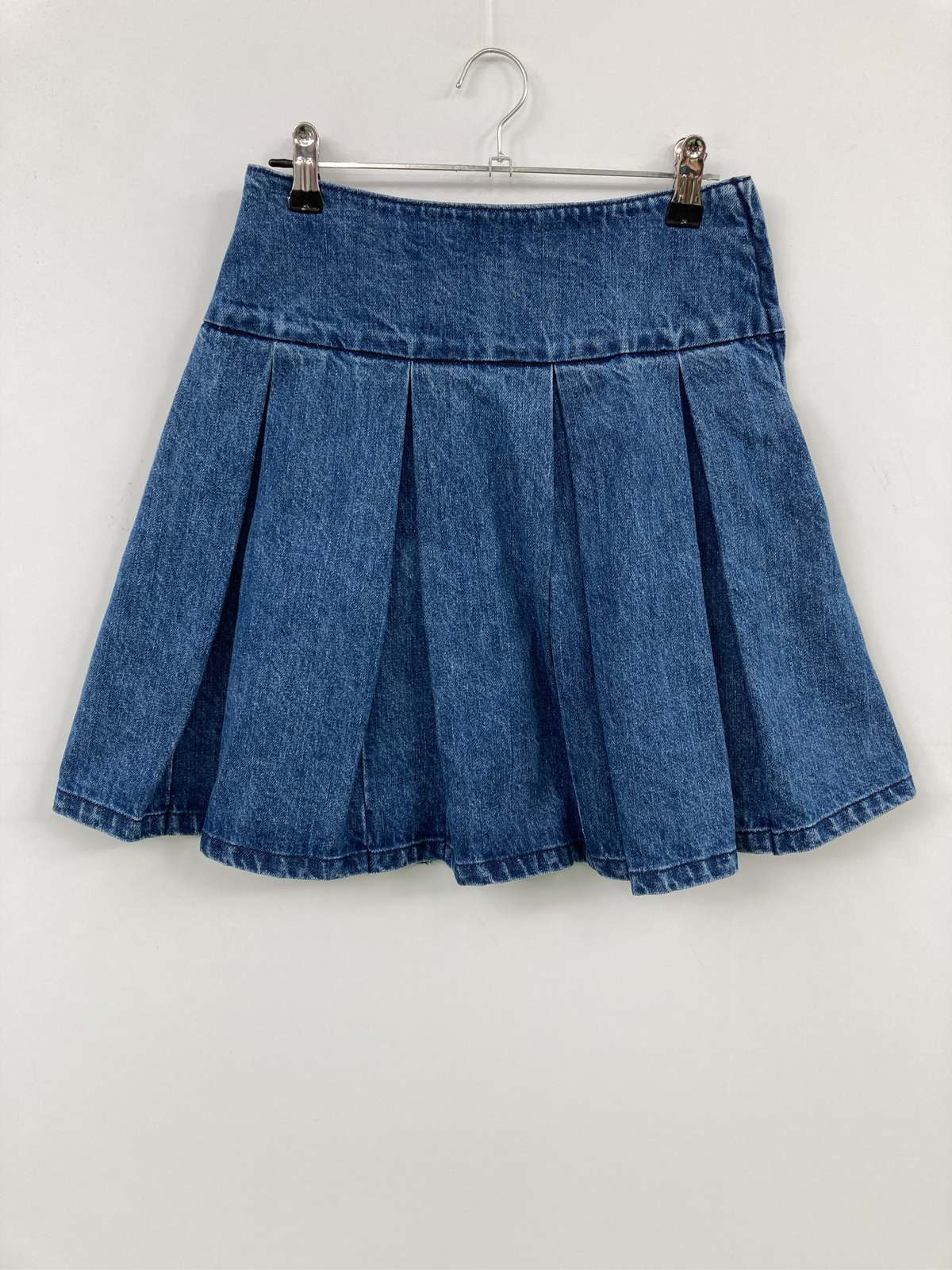 【中古】LOWRYS FARM ローリーズファーム デニムスカート F ブルー ショート・ミニ...