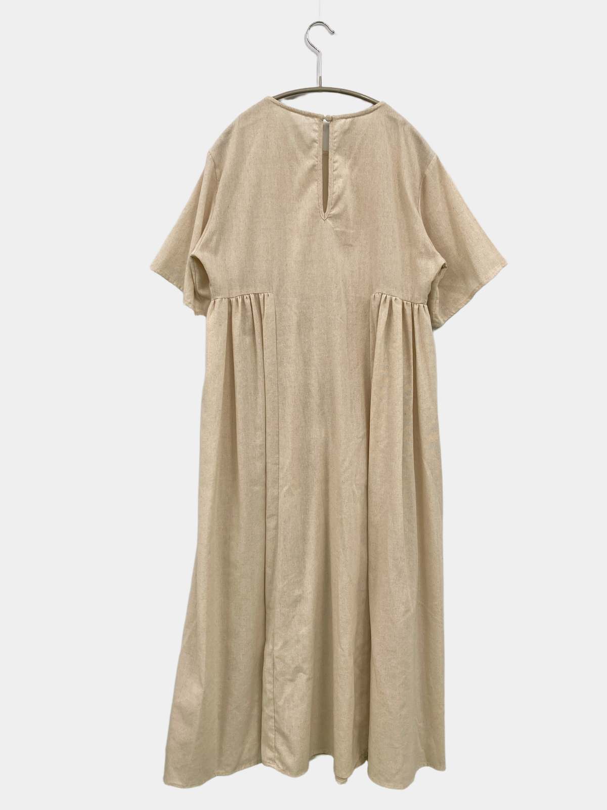 【中古】ワンピース ベージュ レディース