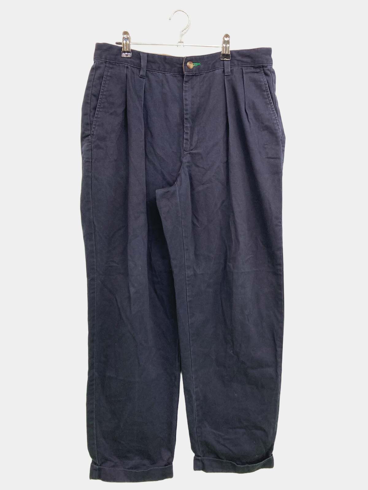 【中古】TOMMY HILFIGER トミーヒルフィガー パンツ 32×30 ネイビー メンズ