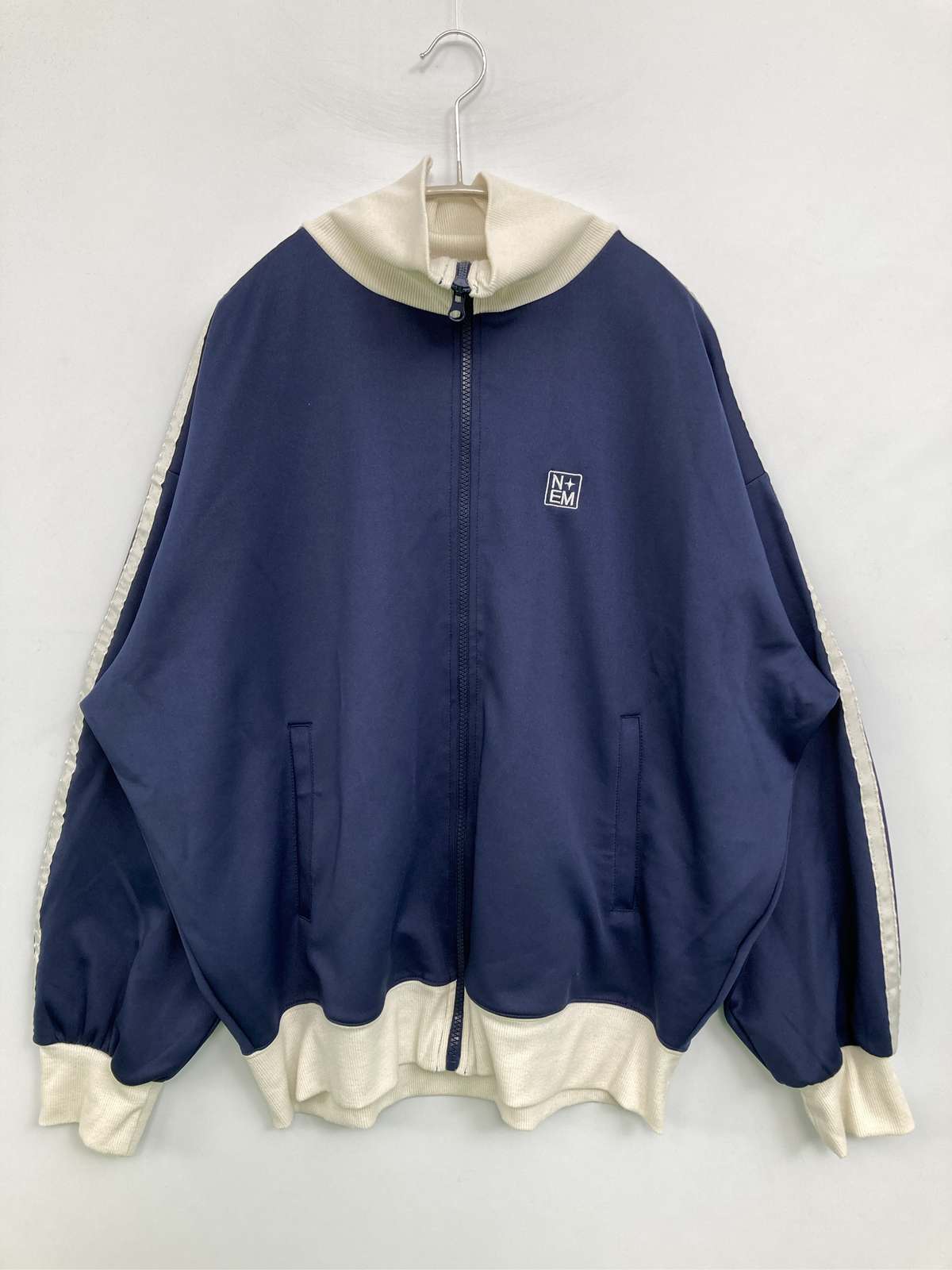 【中古】nemne ネンネ ジャージ/トラックジャケット M ネイビー レディース