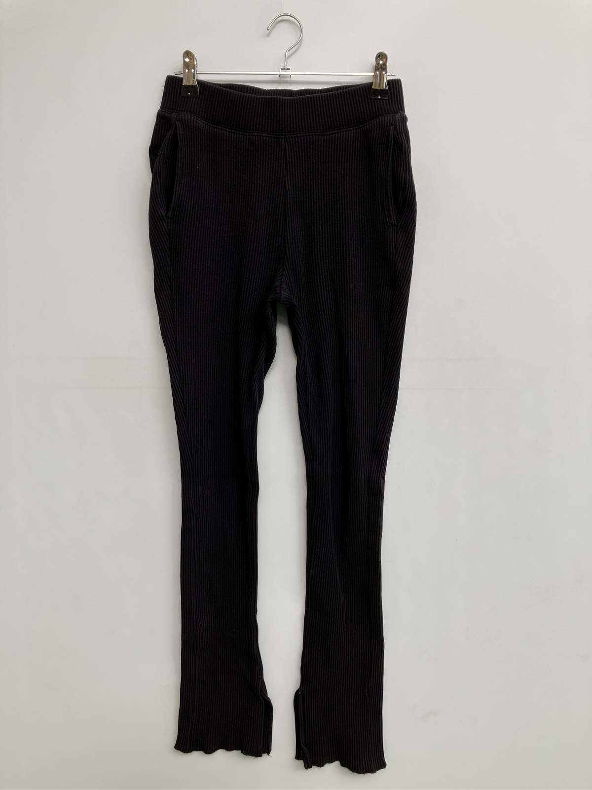【中古】UNIQLO ユニクロ パンツ S ブラック レディース