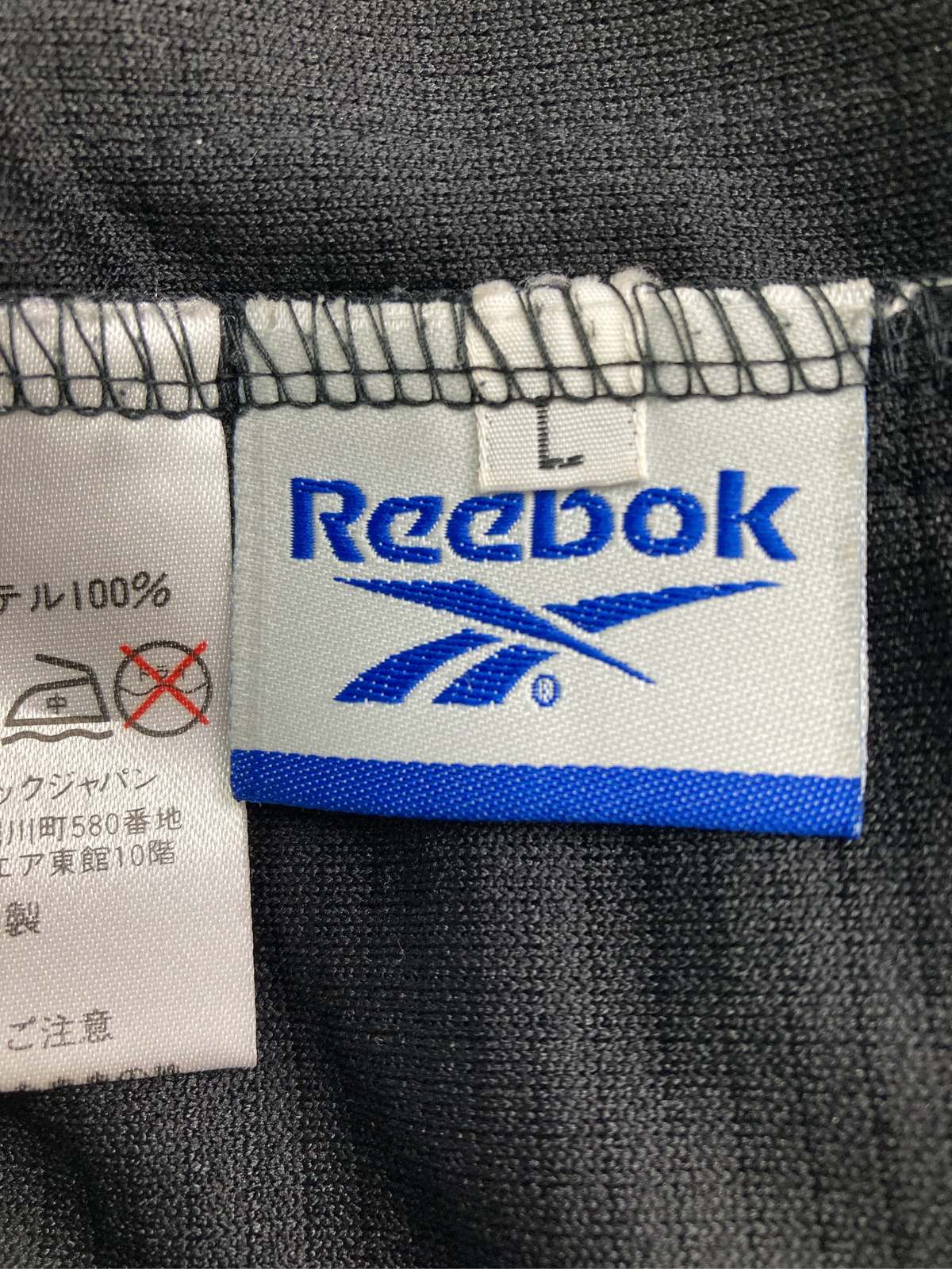 digdig 楽天市場店の【中古】Reebok リーボック ジャージ/トラックパンツ L ブラック メンズ｜アングル3