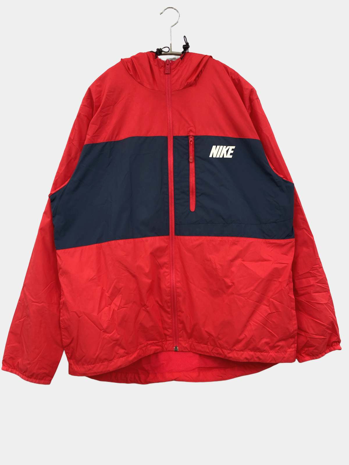 楽天市場】NIKE ナイロンジャケット（カラーレッド）（メンズ