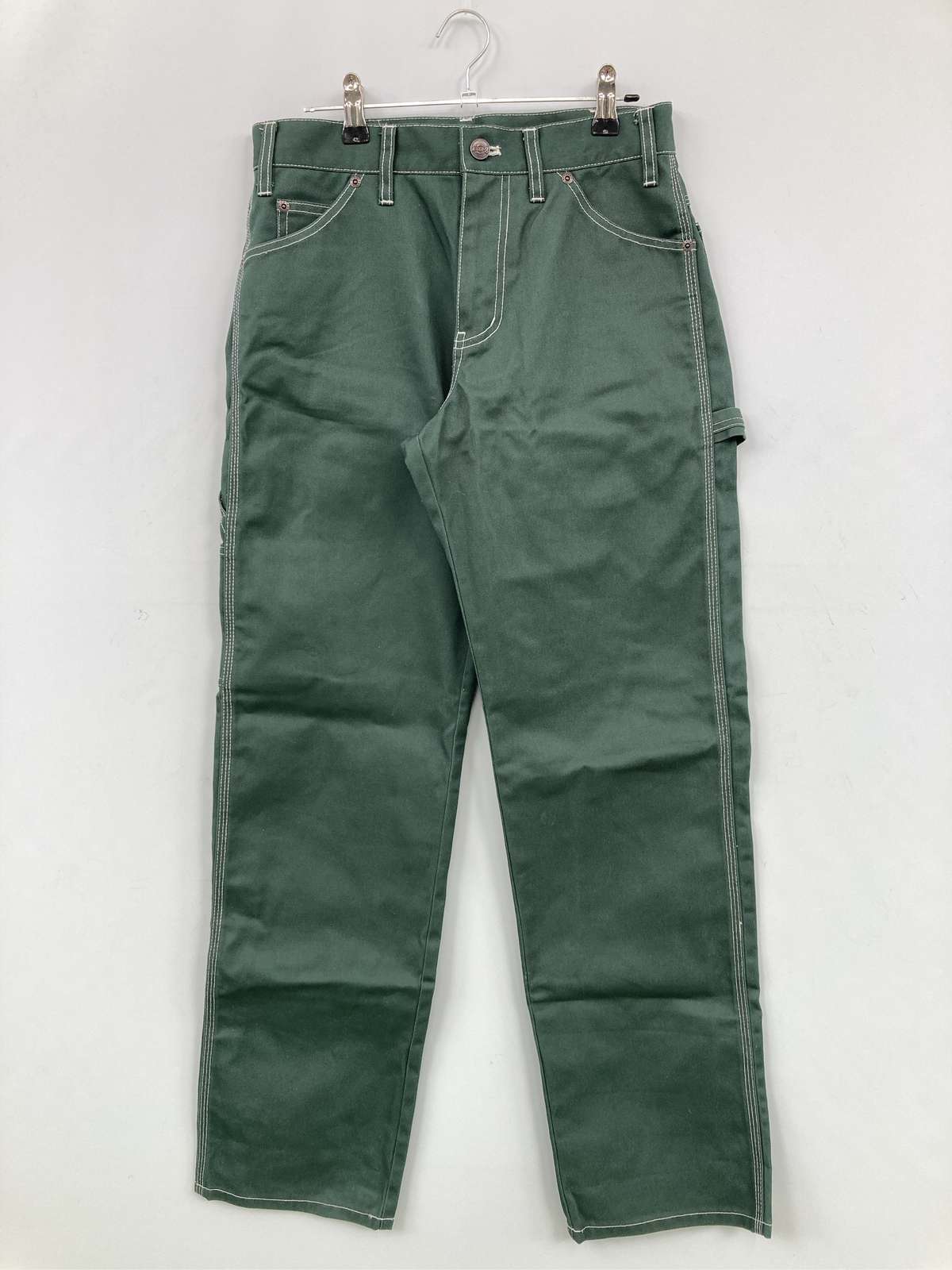 【中古】Dickies ディッキーズ パンツ 28 グリーン レディース