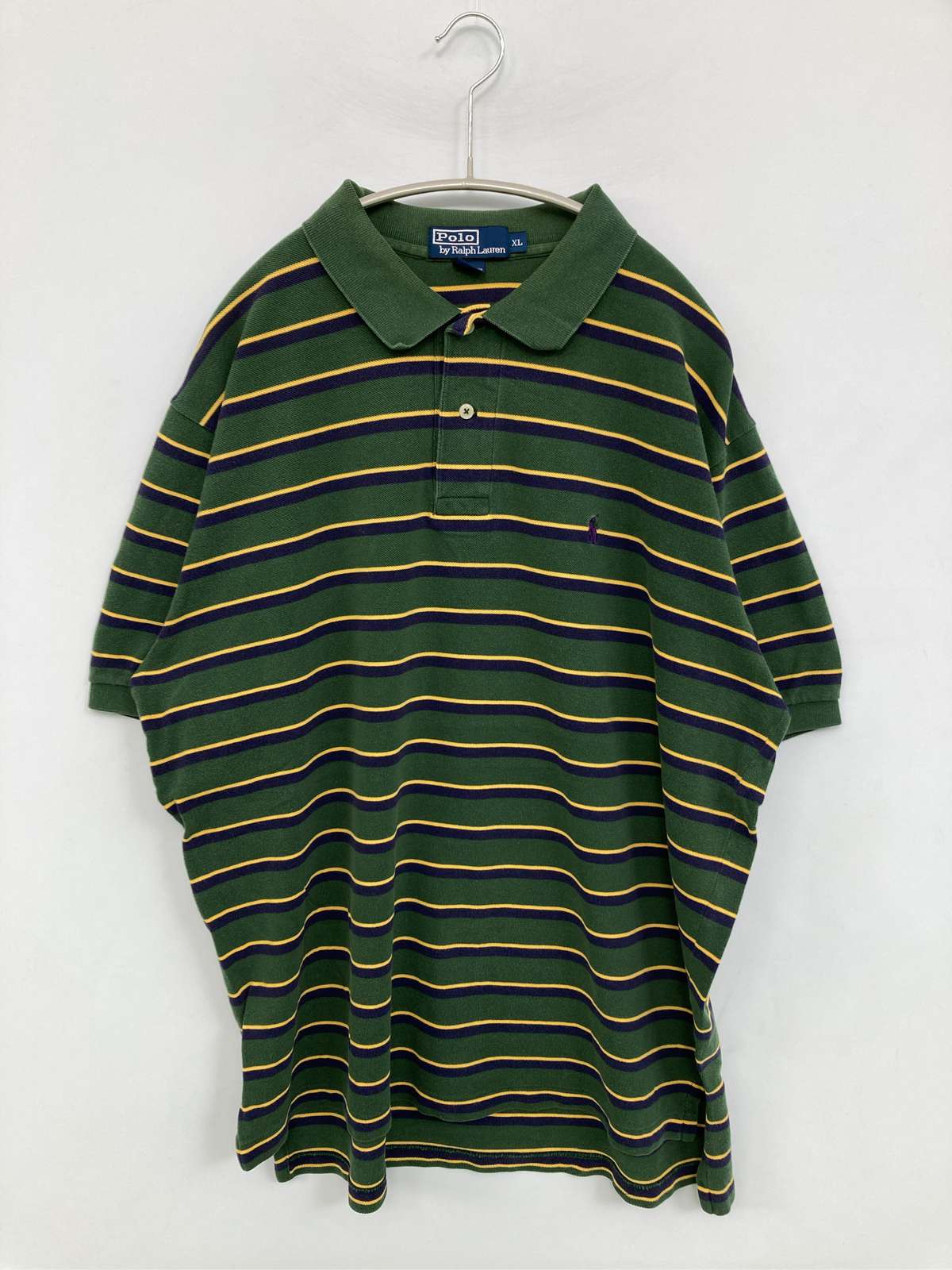 楽天市場】polo ralph lauren ボーダー グリーン（ポロシャツ