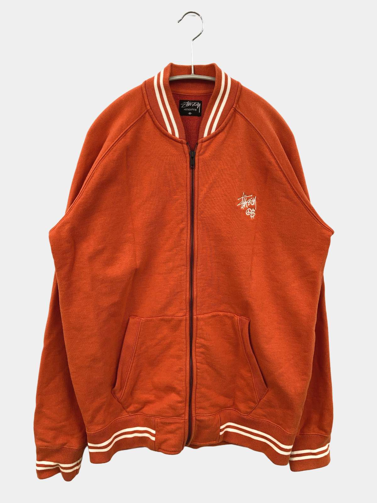【中古】stussy ステューシー ジャージ/トラックジャケット M レッド メンズ ブランド古着 送料無料