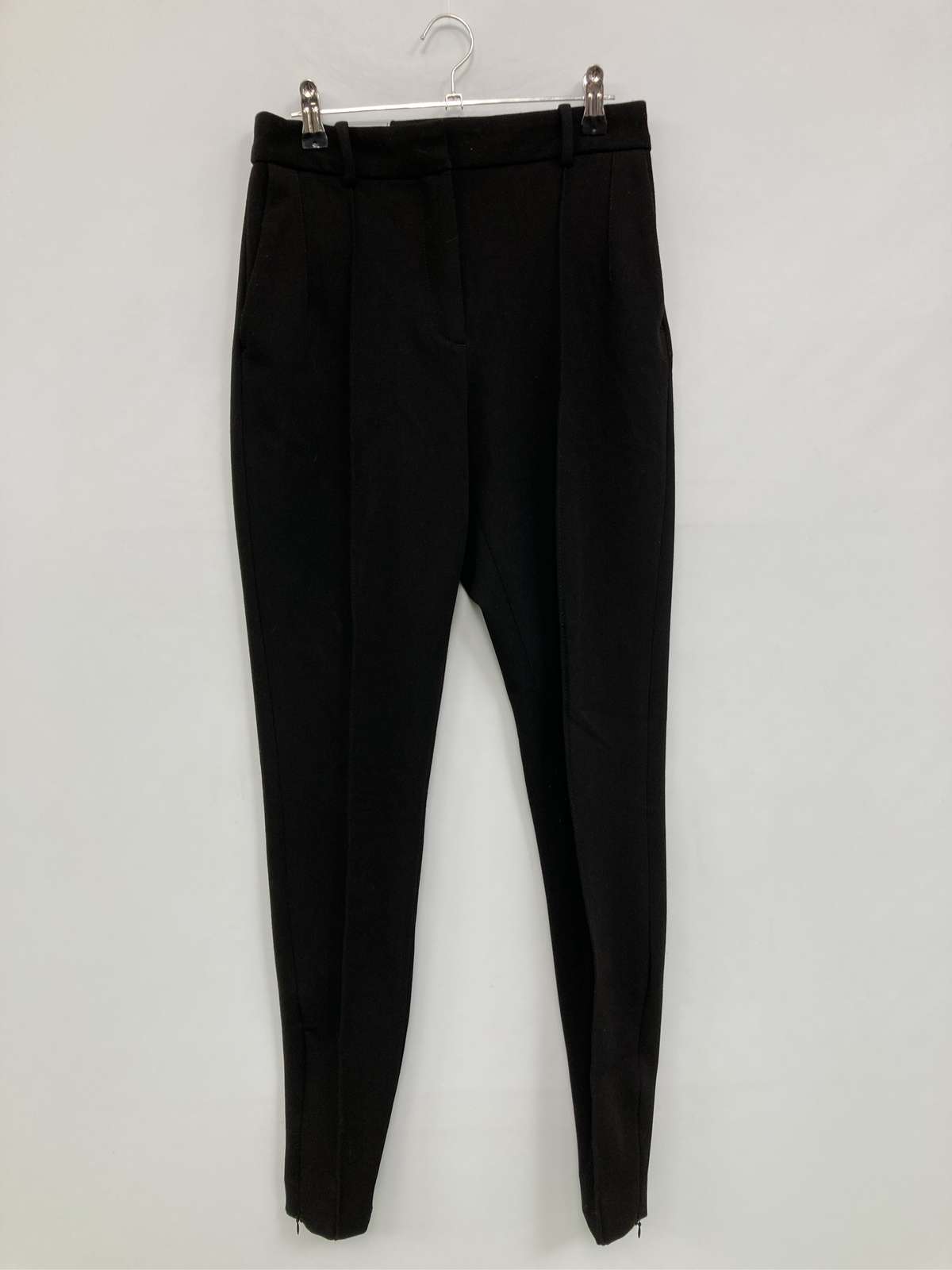 【中古】ZARA ザラ スラックス USA M ブラック レディース