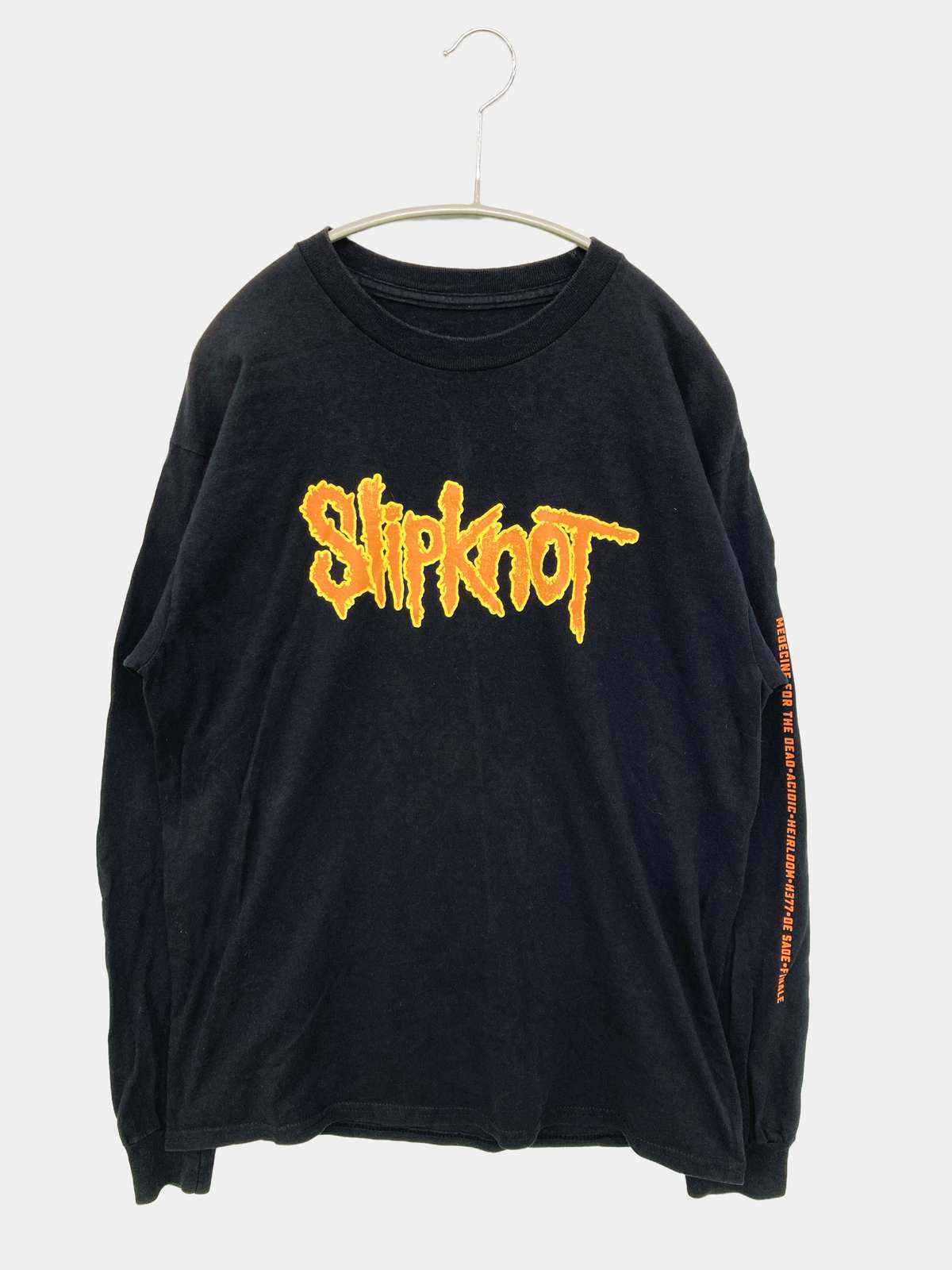 Slipknot 長袖 Tシャツ ロンT カーキ Lサイズ　2002年 楽天市場】長袖 tシャツ スリップノットの通販