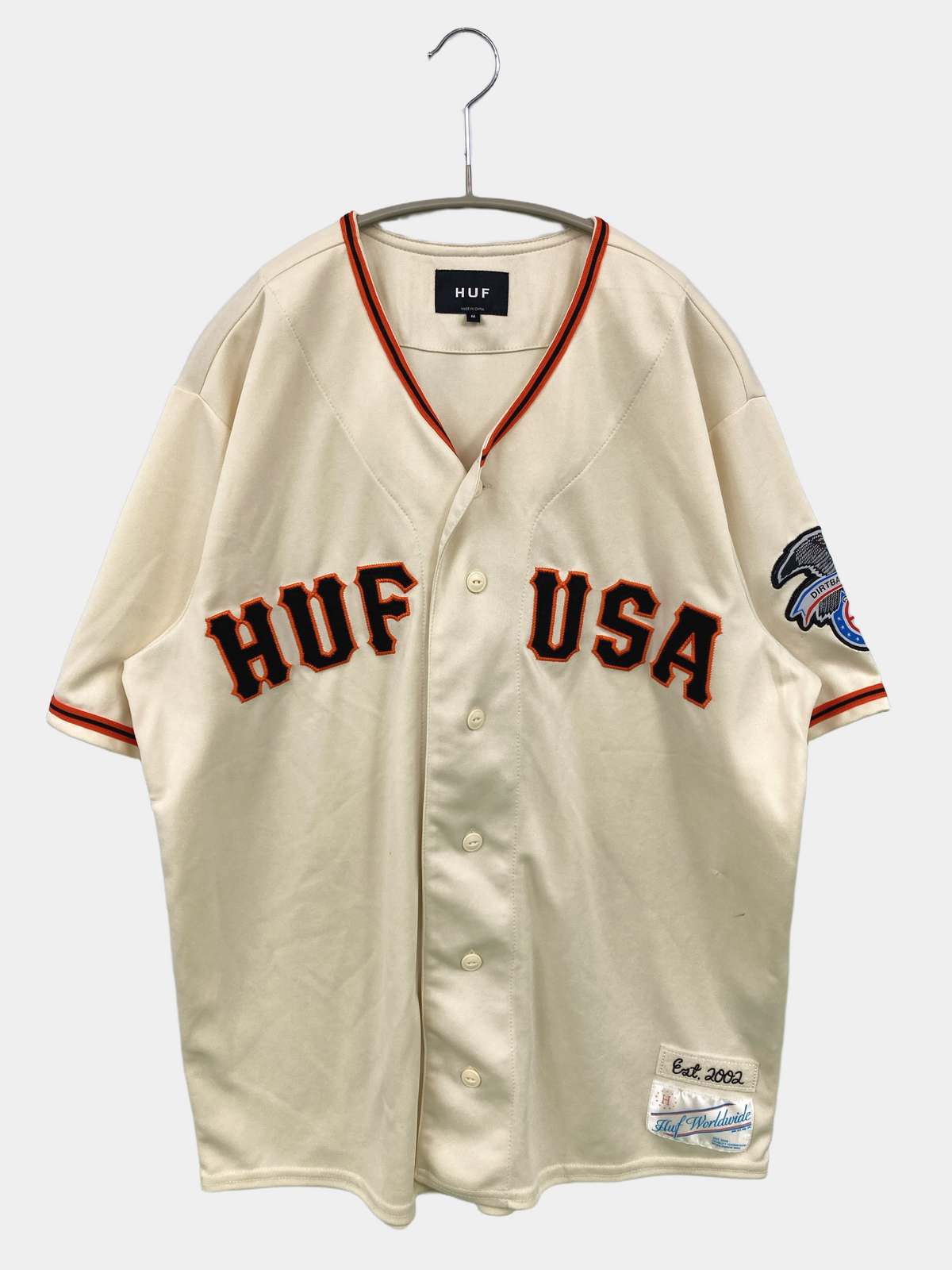 楽天市場】huf ベースボールシャツの通販