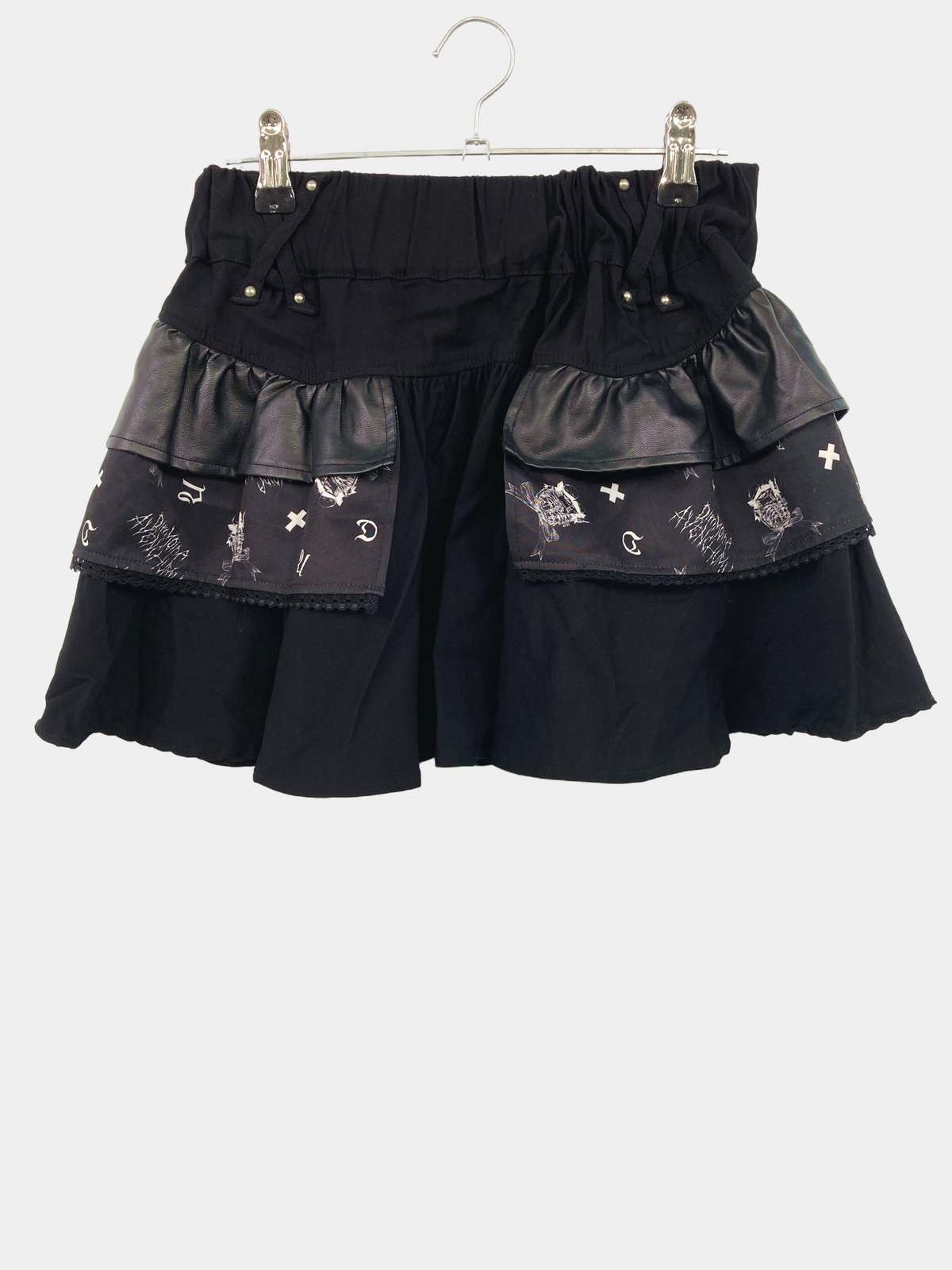 【中古】DimMoire × AVENCHUMU ショート/ミニスカート F ブラック レディース