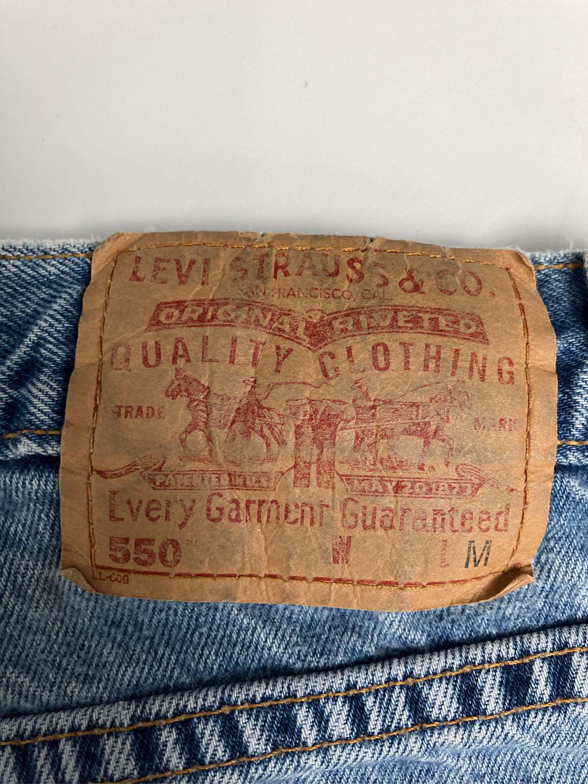 【中古】LEVI STRAUSS & CO. リーバイストラウスアンドカンパニー デニムパンツ 9M...