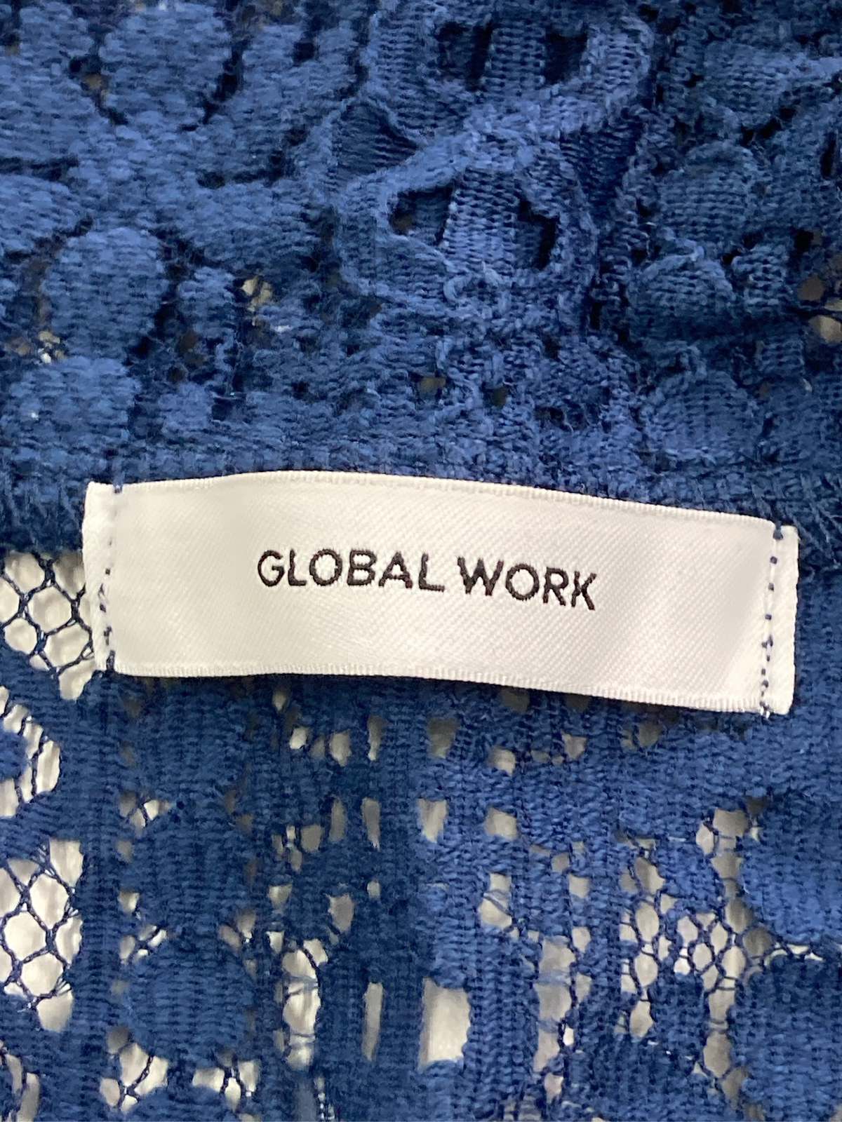 【中古】GLOBAL WORK グローバルワーク ベスト M ブルー 無地 リボン レディース digdig-10072616 digdig 楽天市場店 サンプル画像3