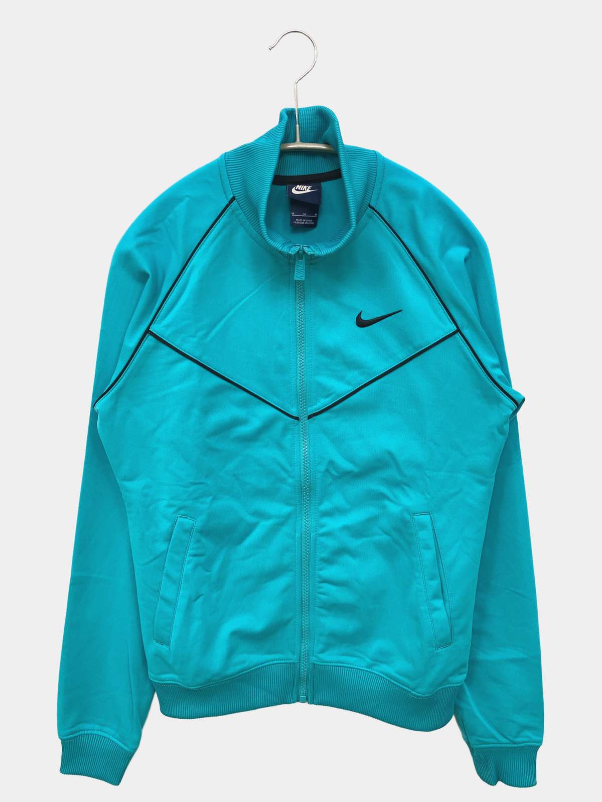 【中古】NIKE ナイキ ジャージ/トラックジャケット M スカイブルー レディース ブ...