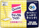 【訳あり】クイックルワイパー フロア用掃除道具 ドライシート 40枚 4901301281999