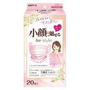 【訳あり】白原アース beスタイル プリーツタイプ レギュラーサイズ 女性用マスク ドリーピンク マスク20枚入4902407582416