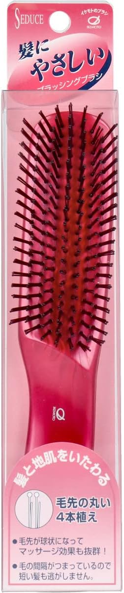 乐天商城 - 【訳あり】永豊堂 ヘアケアブラシL SEN-705 R 4970270032529 X0019NXGAN