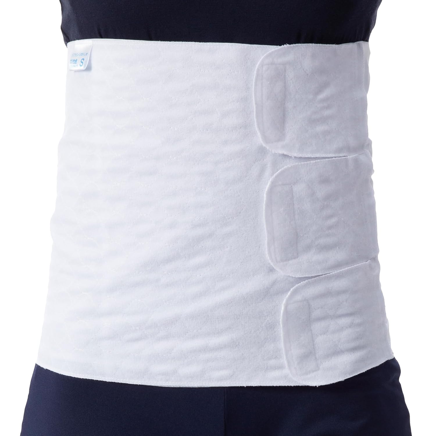 【訳あり】竹虎 【術後伸縮腹帯】 ソフラビレイ 内さらし付 Sサイズ B0CPXQYHX9 4958995405521