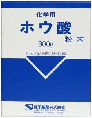 乐天商城 - 【訳あり】【ホウ酸団子の材料】 健栄製薬 ホウ酸粉末(化学用) 300g B000FQUK04 4987286407180