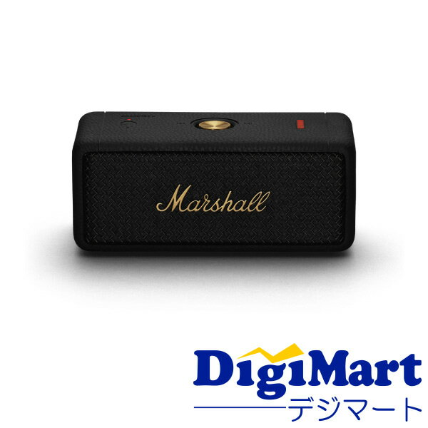 【マラソン期間中 エントリーで最大ポイント15倍】【送料無料】マーシャル Marshall EMBERTON II スピーカー Black and Brass 【新品 正規品】