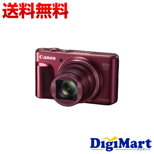 【送料無料】キャノン CANON PowerShot SX720 HS [レッド] デジタルカメラ【新品・国内正規品】(sx720hs)