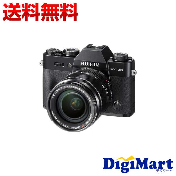 【送料無料】富士フイルム FUJIFILM X-T20 レンズキット [ブラック] デジタル一眼レフカメラ【新品・国内正規品】