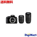 【送料無料】キヤノン CANON EOS Kiss X9i ダブルズームキット デジタル一眼レフカメラ【新品・国内正規品】