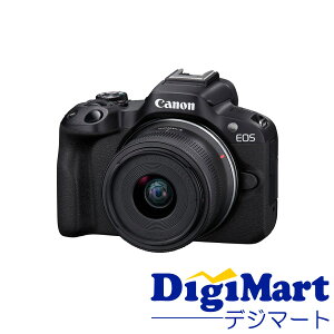 【送料無料】キヤノン CANON EOS R50 RF-S18-45 IS STM レンズキット [ブラック] ミラーレス一眼レフカメラ【新品・国内正規品・ダブルズームキット化粧箱】