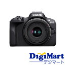 【マラソン期間中 エントリーで最大ポイント15倍】【送料無料】キヤノン CANON EOS R100 RF-S18-45 IS STM レンズキット ブラック ミラーレス一眼レフカメラ【新品 国内正規品 ダブルズームキット化粧箱】