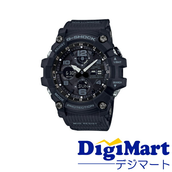 【送料無料】カシオ CASIO G-SHOCK GWG-100-1AJF Master of G MUDMASTER ソーラー電波時計 [ブラック x ブラック]【新品・国内正規品】