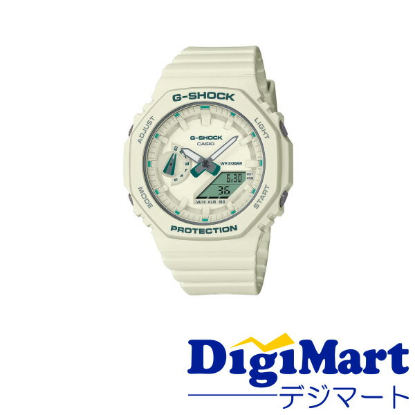 【送料無料】カシオ CASIO G-SHOCK GMA-S2100GA-7AJF [ホワイト系 グリーンアクセント] アナデジ腕時計【新品・国内正規品】