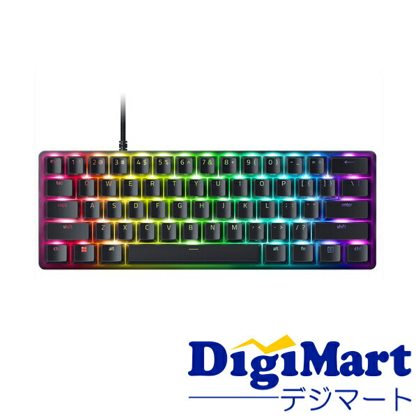 【送料無料】Razer Huntsman Mini US Linear Optical Switch RZ03-03390200-R3M1 60%レイアウト 英語 US配列キーボード【新品・輸入品】