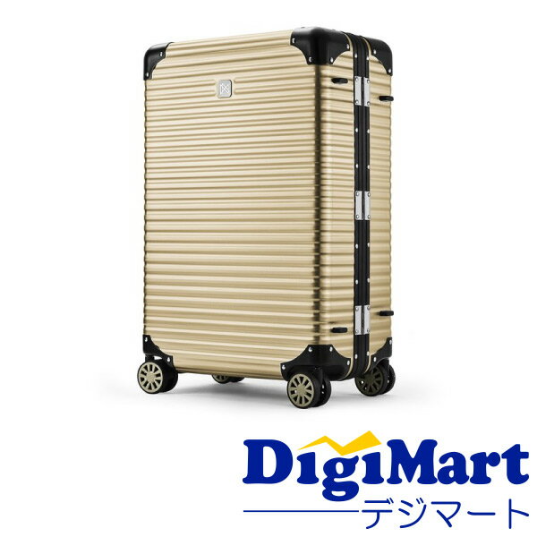 【送料無料】ランツォ LANZZO NORMAN 62402 スーツケース 47L [ゴールド] TSAロック付き 旅行 出張4～6泊【新品・正規品】