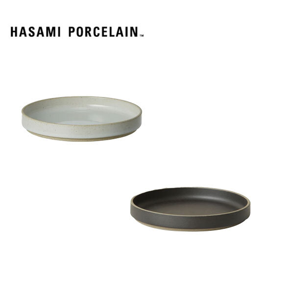 ハサミポーセリン 波佐見焼 プレート 半磁器 14.5cm 145mm 皿 スタッキング ブラック グロスグレー HASAMI PORCELAIN プレゼント ギフトのサムネイル