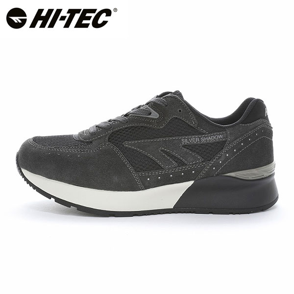 乐天商城 - HI-TEC ハイテック SILVER SHADOW R2 シルバーシャドウ スニーカー ランニングシューズ ローカット トレーニングシューズ ブラック メンズ レディース 【メーカー取り寄せ】