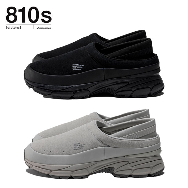 ムーンスター エイトテンス 810s キャンピー CAMPI MOONSTAR シューズ レディース メンズ キャンプシューズ 靴 ET040 ブラック グレー サボサンダル スリッポン スニーカー
