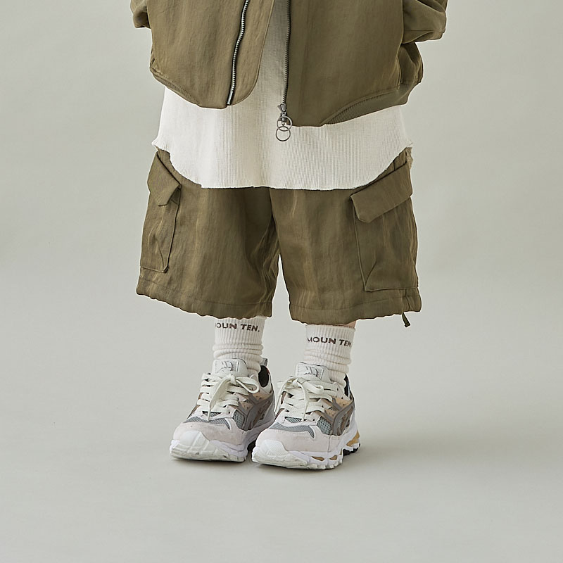 Rakuten - MOUN TEN. マウンテン ショート カーゴパンツ 子供服 bright twill midi cargo [MP100-1802]