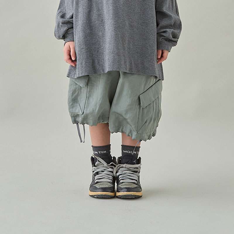 Rakuten - MOUN TEN. マウンテン ショート カーゴパンツ 子供服 bright twill midi cargo [MP100-1802]