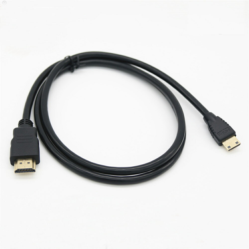 mini-hdmi hdmiケーブル 0.3m 0.5m 1m 1.5m 2m 3m 10m ( タイプ A オス - ミニ タイプ C オス ) ミニHDMI ハイビジョン 3D映像 1.4規格 イーサネット対応 HDTV (1080P) 対応